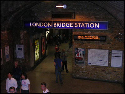 bon service métro Londres