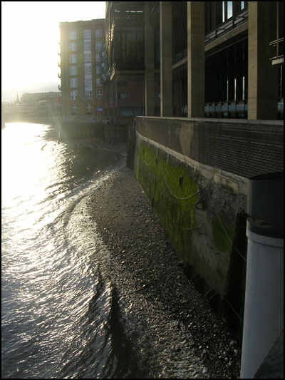 low tide London