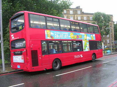 bus rouge Londres