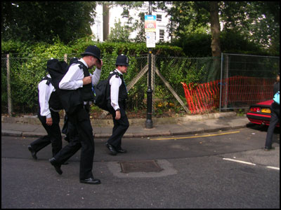 bobbies patrol London